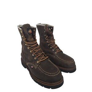 Thorogood Men's 8"Waterproof 814-3890 "Made In USA" Moc Toe Work Boot 10.5D